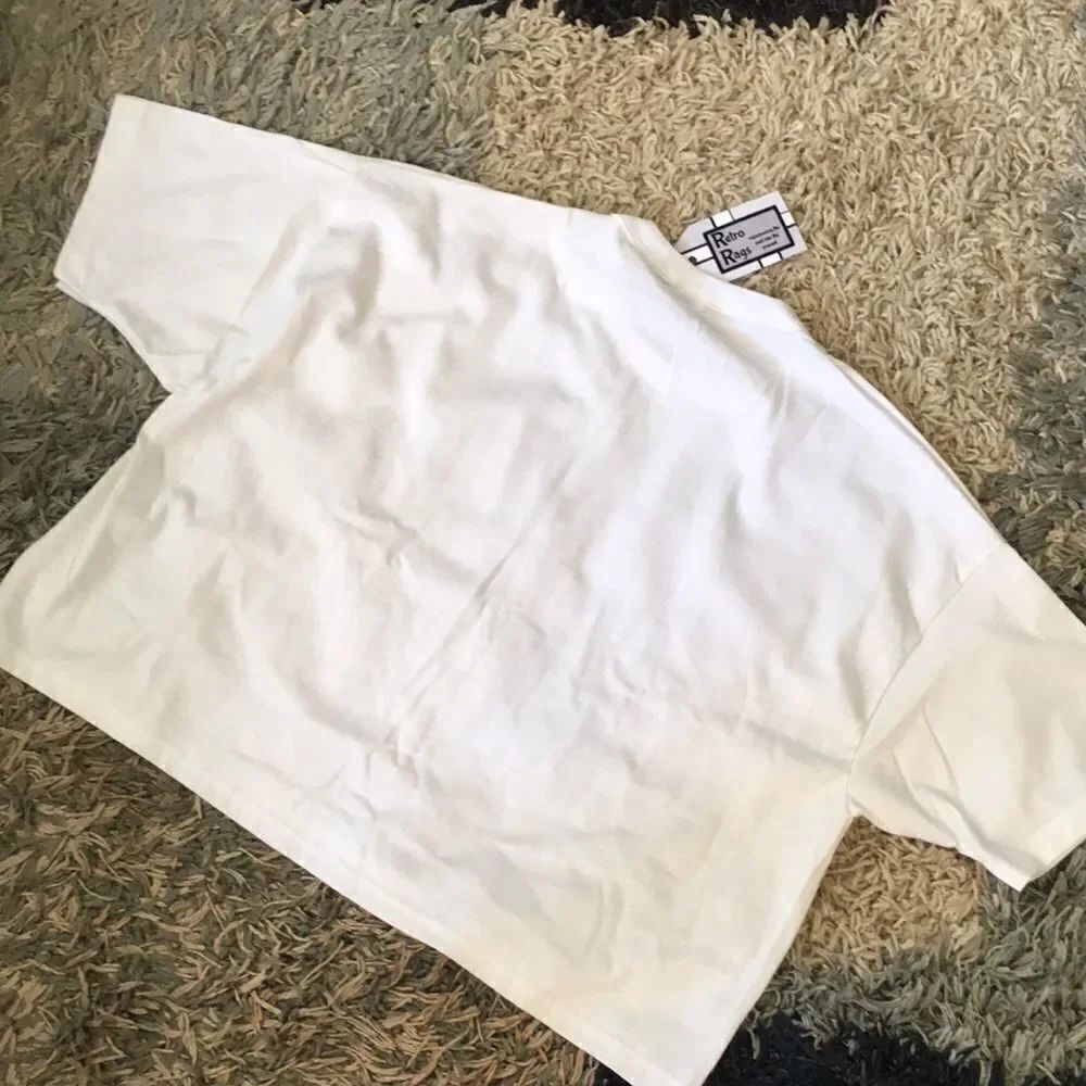 Free with Purchase America the Beautiful Cropped Tee L - Picture 8 of 8
